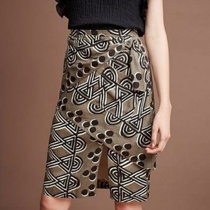 Maeve Edessa Tribal Wrap Skirt  - Anthropologie